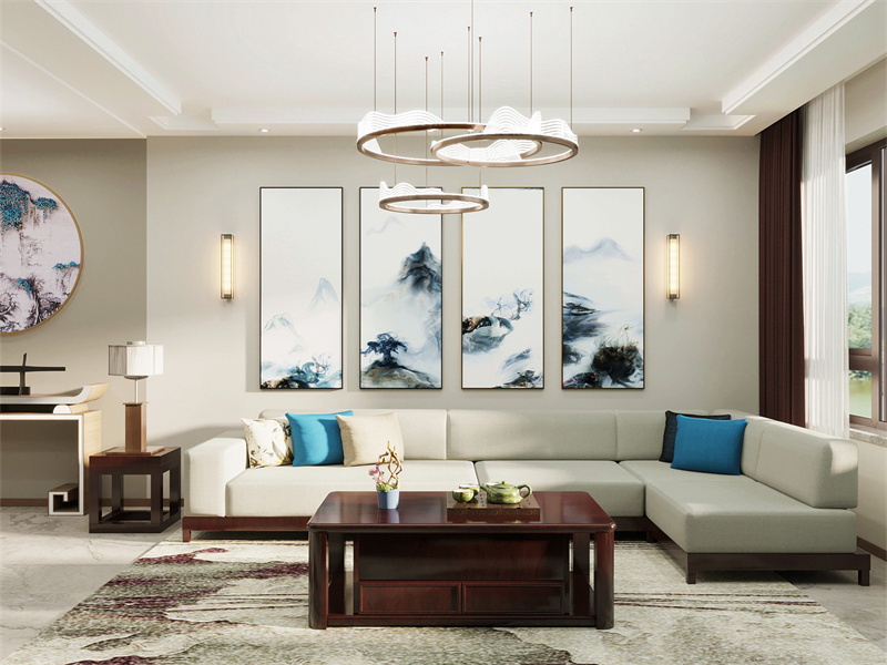 新中式客厅 新中式客厅