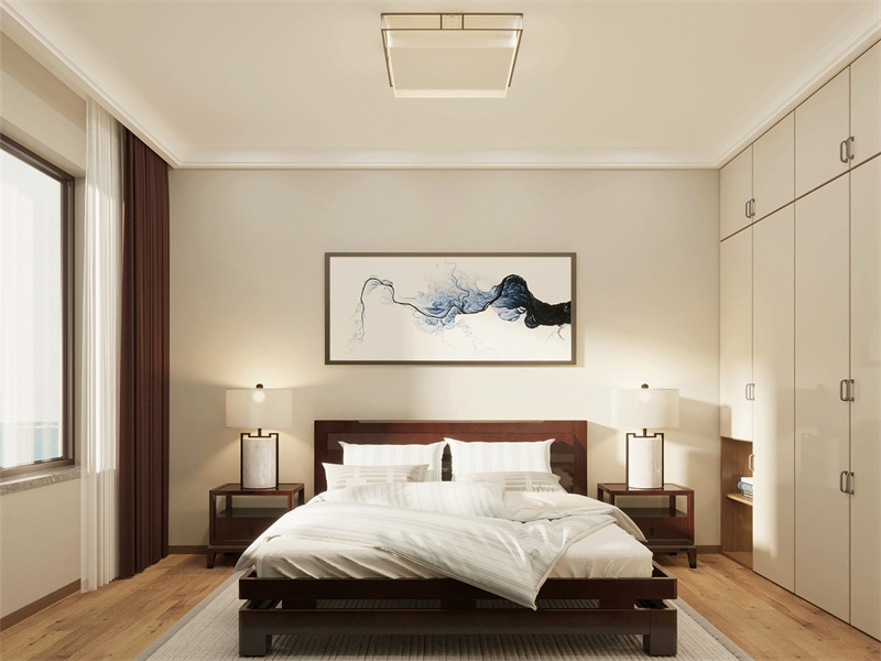 新中式卧室 新中式卧室